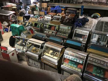 Gezocht Jukeboxen, Flipperkasten, Amerikaanse items Bar Deco, Verzamelen, Ophalen, Gebruikt, 1950 tot 1960, Overige merken