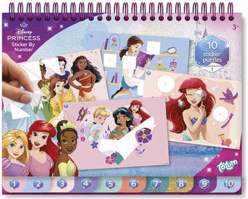 Totum Disney Princess stickerboek - van €7,99 voor €7,19, Ophalen of Verzenden, Nieuw