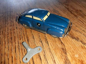 Distler - Blikken speelgoed - Bumpercar 1948. Ford ? Ref, Antiek en Kunst, Antiek | Speelgoed