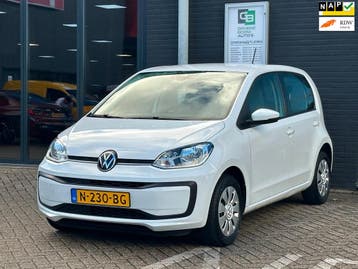 Volkswagen up! | Zakelijke Lease v.a. €125.18 pm, Automaat, Stof, Gebruikt, Wit