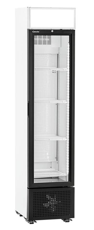 Bartscher Koelkast | Smal Model | 232L | Zwart | +1°C/+9°C |, Ophalen of Verzenden, Nieuw