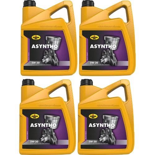 Kroon Olie Aanbieding: 4 X Asyntho 5W30 5L, Auto diversen, Onderhoudsmiddelen, Verzenden