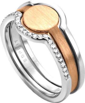 Esprit ESRG003012 Fuse ring - Zilver roségoudverguld -, Verzenden, Nieuw