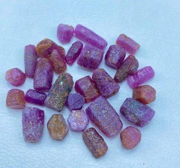 Enthousiaste kwaliteit Ruby Crystals Kristalen- 24 g - (19)