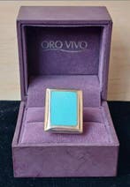 Zonder minimumprijs - Ring Zilver Turquoise - Ring 925 met, Nieuw