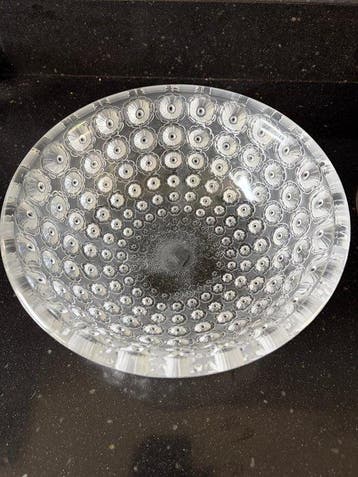 Lalique - Schaal - Nemours - Kristal