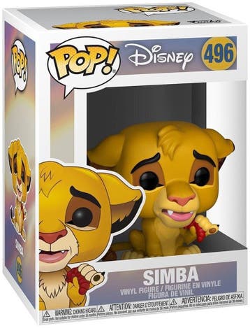 Funko Pop! - The Lion King Simba #496 | Funko - Hobby, Verzamelen, Verzenden, Nieuw