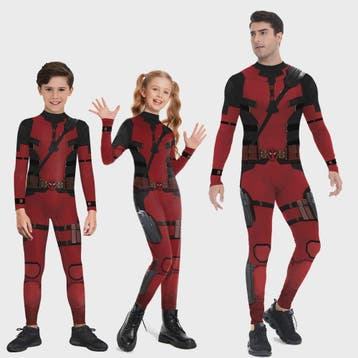Deadpool & Wolverine Dual Cosplay Jumpsuit - Superhelden Out, Verzenden, Nieuw