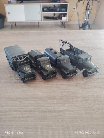 Solido 1:50 - Model militair voertuig (4) - GMC CCKW 353, Nieuw