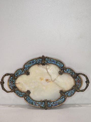 Decoratief dienblad - Napoleon III-stijl