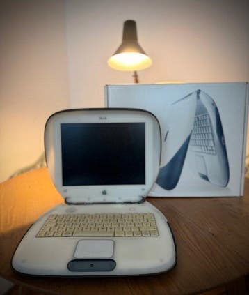 Apple iBook G3 clamshell - funktionieren Akku +OVP -, Nieuw