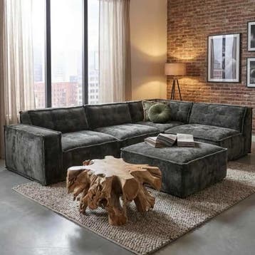 Dragon modulaire hoekbank | Easy Sofa, Ophalen of Verzenden, Nieuw