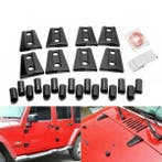 SK-Import Deur scharnier afdekking Zwart Jeep Wrangler, Auto-onderdelen, Ophalen of Verzenden, Nieuw, Jeep