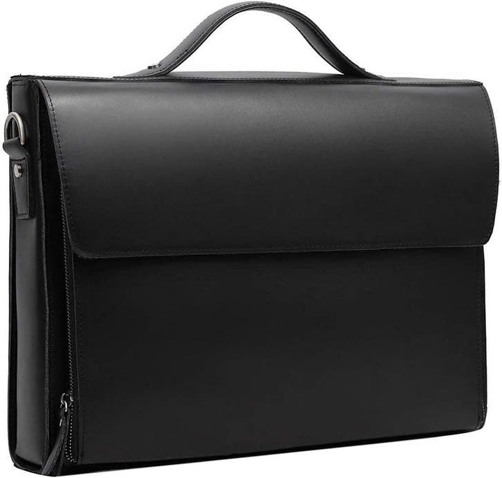 Leathario Aktetas - Echt Leer - 36% Korting - Retourdeal, Computers en Software, Laptoptassen, 16 inch, Nieuw, Aktetas, Ophalen of Verzenden