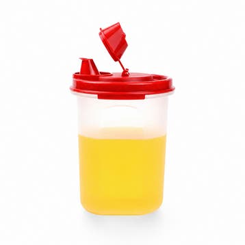 Tupperware Oliekannetje RoodTransparant, Ophalen of Verzenden, Nieuw