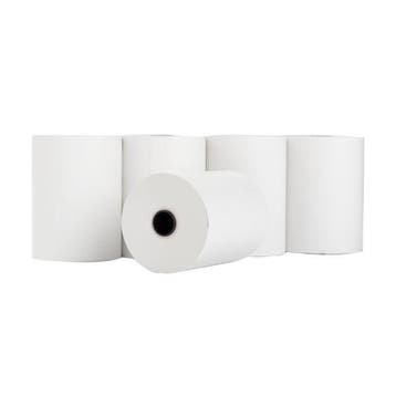123inkt kassarol 80x60x12 mm thermo wit (5 stuks), Verzenden