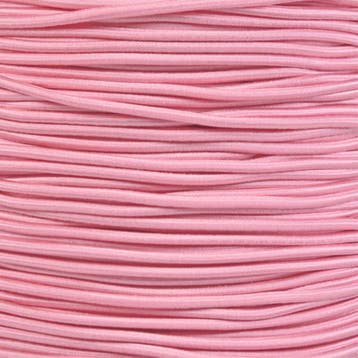 3mm Elastisch Touw - Roze - 50 meter op rol, Ophalen of Verzenden, Nieuw