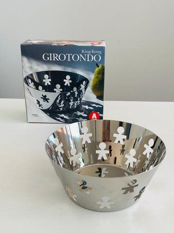 Alessi - King-Kong - Mand - Girotondo - Staal