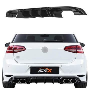 Apex - Diffuser geschikt voor Volkswagen Golf Mk7 R |