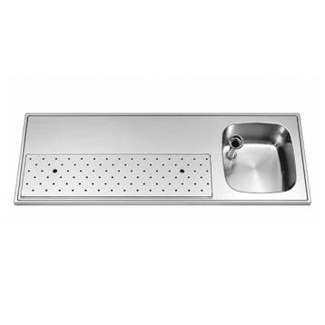 RVS / Inox spoeltapblad ST-BB150-1, Ophalen of Verzenden