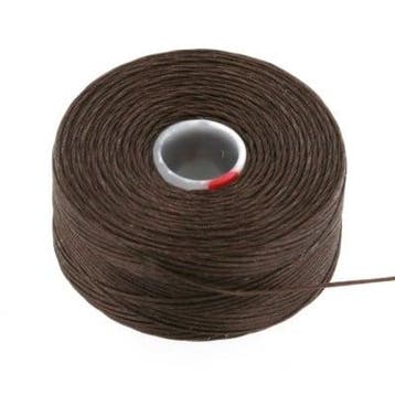 C-LON Rijggaren D ca. 70 meter 0,11 mm Chocolate, Ophalen of Verzenden, Nieuw, Kraal