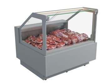 Rose koeltoonbank B125xD118xH125cm - grijs, Nieuw in verpakking