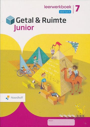 Getal en Ruimte Junior leerwerkboek blok 4 en 5 groep 7 (per, Verzenden, Nieuw