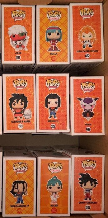 Funko - Funko Pop - Dragon Ball Z - Set 9 Figure