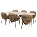 Colorado Biarritz dining tuinset 240x105xH75 cm 7 delig, Ophalen of Verzenden, Nieuw