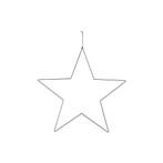 Metalen frame Ster Zwart 78 cm, Ophalen of Verzenden, Nieuw