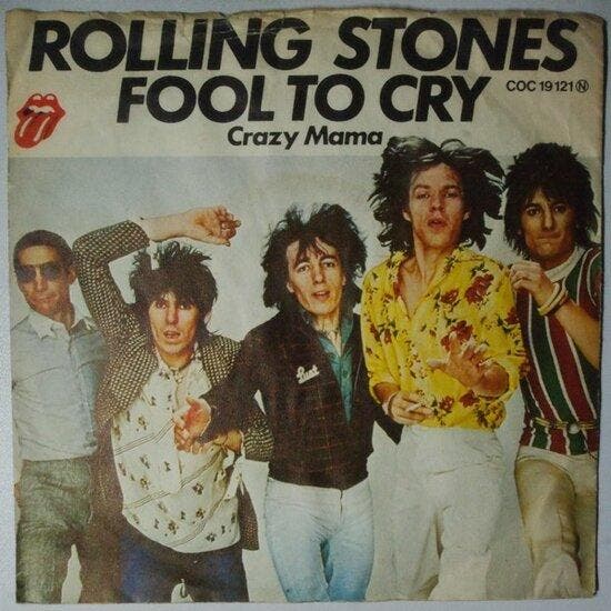 Rolling Stones, The - Fool to cry / Crazy Mama - Single, Cd's en Dvd's, Vinyl Singles, Verzenden