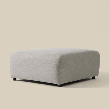 *WOONWINKEL* Hocker 95x95 - Taupe Pixie 35, Verzenden, Nieuw