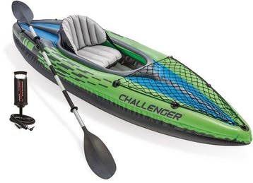 Intex Challenger K1 Kayak - 274 x 76 x 33 cm - Inclusief, Verzenden, Nieuw
