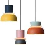 Macaron LED Hanglamp – Kleurrijke Plafondlamp voor Interieur, Huis en Inrichting, Lampen | Hanglampen, Verzenden, Nieuw