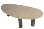 Arizona dining tuintafel 240x130xH75 cm keramiek kiezelvorm, Tuin en Terras, Tuintafels, Ophalen of Verzenden, Nieuw