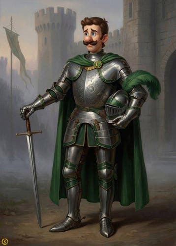 Kleury.art - [XL MATTE PAPER] Sir Luigi of the Mansion by, Nieuw