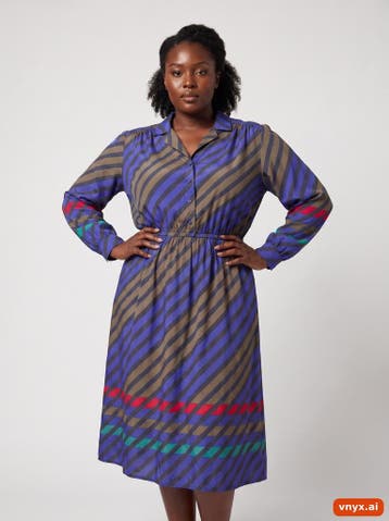 RAVENS Casual jurken Dames maat XXXL Blauw Vintage, Ophalen of Verzenden, Nieuw