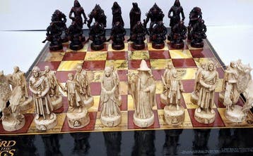 Schaakspel - 32 piezas sin tablero Edición Especial Lord Of, Nieuw