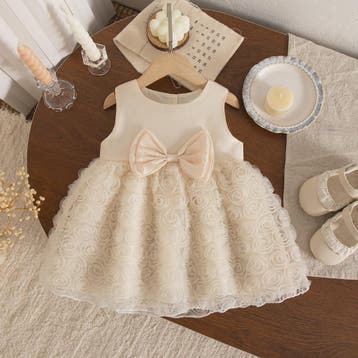 Schattige Baby Meisjes Jurk Zomer - Prinsessenjurk met Strik, Verzenden, Nieuw