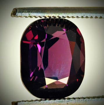 Paars Spinel - 5.03 ct - Lotus Gemology - Hoge, Nieuw