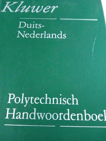 Polytechnisch handwoordenboek DUITS NED 9789020125306, Boeken, Zo goed als nieuw