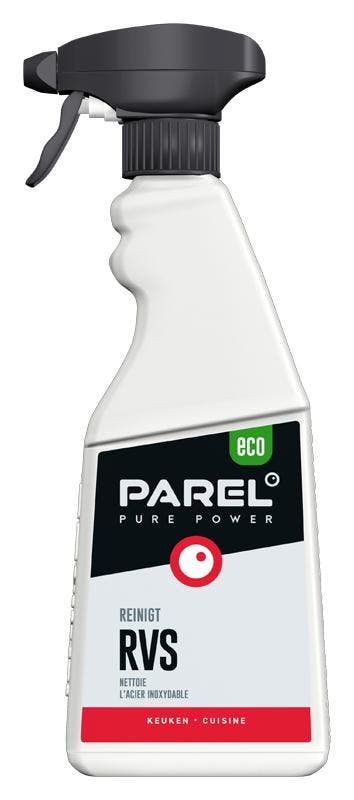 Parel Parel pure power reinigt rvs 500 ml, Verzenden