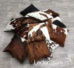Lederstore.nl | Koeienhuid kussens en dierenhuid sierkussens, Ophalen of Verzenden, Nieuw, Overige kleuren, Vierkant