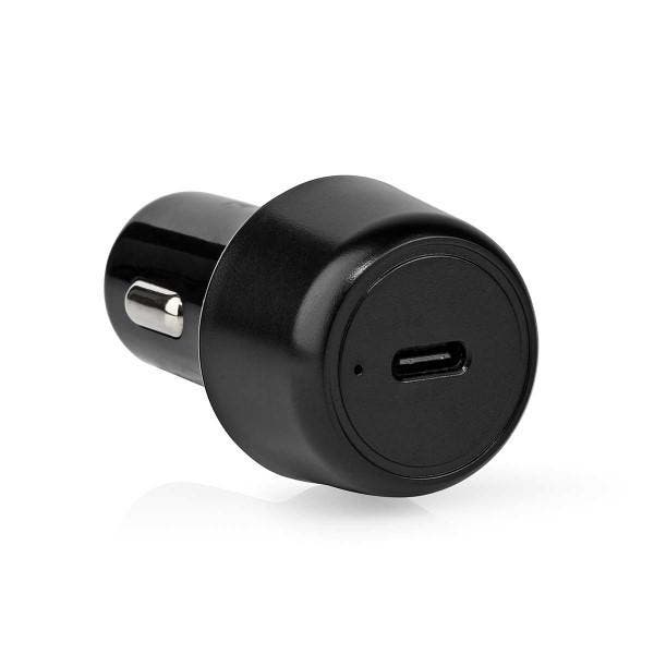 USB autolader | Nedis | 1 poort (USB C, Power Delivery, 30W), Telecommunicatie, Mobiele telefoons | Toebehoren en Onderdelen, Nieuw