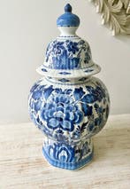 De Porceleyne Fles, Delft - dekselvaas - Keramiek - 1971 -, Antiek en Kunst