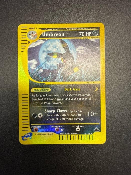 Pokémon - 1 Card - Umbreon 32/144 Foil - Various sets, Hobby en Vrije tijd, Verzamelkaartspellen | Pokémon