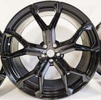 22 inch 5x112 JF Luxury H959 Gloss Black - Breedset velgen, Velg(en), Nieuw, Overige maten, Ophalen of Verzenden