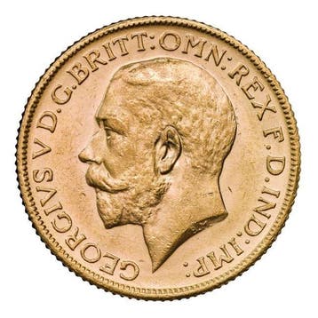 Verenigd Koninkrijk. British Gold Half Sovereign King George