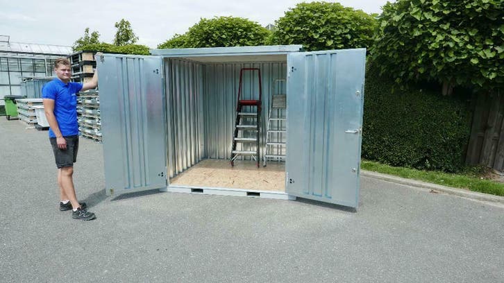 SALE: KORTING | demontabele container | op voorraad | opslag, Doe-het-zelf en Verbouw, Containers