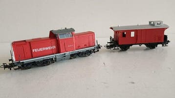 Märklin H0 - 29750/4108 - Diesellocomotief (2) - Br. 212, Nieuw